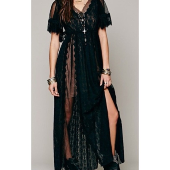 Dresses & Skirts - ‼️ISO‼️ Free People Witchy Woman dress sizes S, M or L